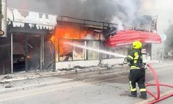 Mersin'de Ekmek Fırınında Korkutan Yangın