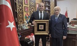 MHP Adana İl Başkanı Hakan Yıldırım’dan Bahçeli’ye ziyaret