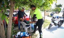 Adana'da motorize 112 ekipleri zamana karşı yarışıyor