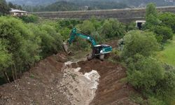 Pozantı Belediyesi’nden Dere ıslah çalışması