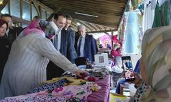 Saimbeyli'de el emeği göz nuru ürünler görücüye çıktı