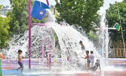 Su oyun parkları çocuklarla buluşuyor