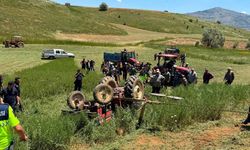Traktörün altında kalan çiftçi hayatını kaybetti