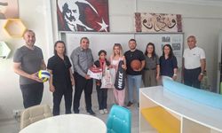 Türkiye Şampiyonu Nurgül Doğan'a tebrik ziyareti