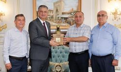 Vali Yavuz arıcılık sektörünün temsilcilerini makamında ağırladı