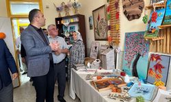 Yumurtalık'ta muhteşem sergi! Bir yıllık emeğin ürünleri görücüye çıktı