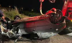 Adana’da feci kaza! Otomobil sulama kanalına uçtu: 1 ölü