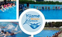Adana'da "Yüzme Bilmeyen Kalmasın" kurslarına yoğun ilgi