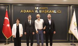 AK Parti İstanbul Milletvekili Yücel Arzen’den Adana İl Başkanlığına ziyaret