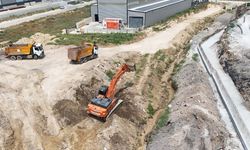AOSB'de 1 kilometreyi Aşan  dev proje! Sel riskine karşı önemli adım