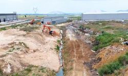 AOSB'den dev altyapı hamlesi! 1 kilometreyi aşan dere Islahı Sürüyor