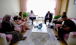 Başkan Mahmut Dal'dan 15 Temmuz şehidinin ailesine anlamlı ziyaret