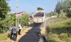 Başkan Özdemir Aladağ'daki yol çalışmalarını yerinde inceledi