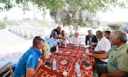 Cafer Boyraz Misis'te muhtarlarla buluştu
