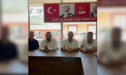CHP Aladağ'da toplu istifa! İlçe Başkanı ve yönetimi partiden ayrıldı