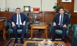 Çukurova Kalkınma Ajansı Genel Sekreteri Duran'dan Rektör Beriş'e ziyaret