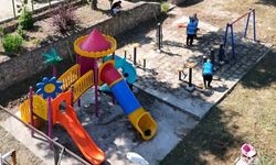 Feke Belediyesi parklarda yenileme çalışmalarına başladı