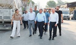 Güngör Geçer hal esnafıyla buluştu, talepleri dinledi