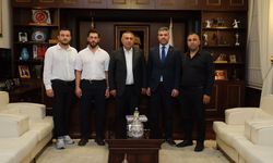Güngör Geçer Veteriner Hekimler Odası yöneticilerini ağırladı