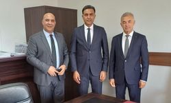 İl Millî Eğitim Müdürü Aras'tan Murat Bilal'e hayırlı olsun ziyareti