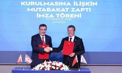 KKTC'nin Doğal Gaz dönemi için ilk imzalar atıldı
