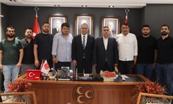 MHP Adana İl Başkanlığı, Minibüsçüler Odası heyetini ağırladı