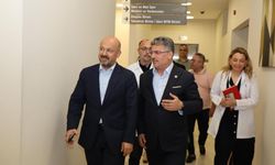 Milletvekili Faruk Aytek ve İl Sağlık Müdürü Halil Nacar'dan Adana Şehir Hastanesi'ne ziyaret