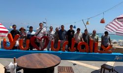 Özel bireylerin Yumurtalık’ta deniz ve satranç keyfi