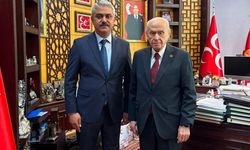 Pozantı Belediye Başkanı Ali Avan'dan Devlet Bahçeli'ye ziyaret