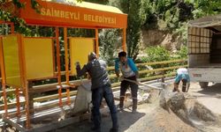 Saimbeyli'de 10 bölgeye yeni yolcu durakları kazandırıldı