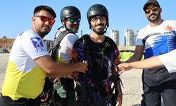 Serebral palsi hastası Cabbar’ın doğum gününde gökyüzü sevinci