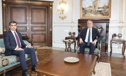 Vali Yavuz İmamoğlu’nun yeni Kaymakamı İbrahim Şenkon’u ağırladı