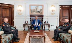 Vali Yavuz, TİGEM, Jandarma ve BOTAŞ Yöneticileriyle bir araya geldi