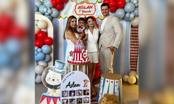 Yırtımcı ailesinin mutlu günü! Minik Aslan ilk yaşını coşkuyla kutladı