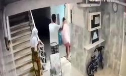 Adana’da aile içi arazi kavgası: Amcasının yeğenini darbettiği anlar kamerada