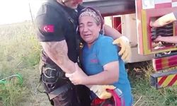Adana'da kuyuya düşen inek kurtarıldı: Sahibi itfaiye erlerine sarılıp gözyaşı döktü