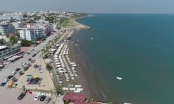 Adana'da sıcaklık denize de yansıdı! Karataş'ta su 32 derece