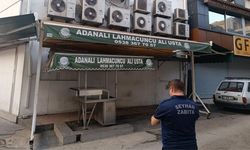 Adana'da tepki çeken seyyar lahmacuncunun tezgâhı kaldırıldı