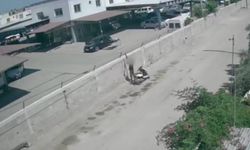Adana'da pes dedirten hırsızlık anı kameralarda