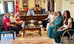 Adana'nın gururu olan sporcular makama kabul edildi!