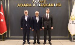 AK Parti Adana Milletvekili Faruk Aytek'ten İl Başkanlığına ziyaret