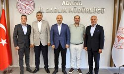 ATO heyetinden İl Sağlık Müdürü Halil Nacar’a ziyaret