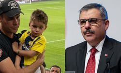 Bakan Çiftçi’den Fenerbahçe forması giyen çocuğu koruyan polise teşekkür