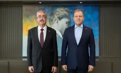 Başkan Karataş'tan TBB Başkanı Vahap Seçer'e ziyaret: "Karataş için omuz omuza"