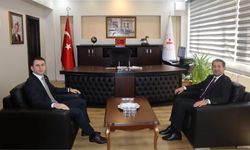Başkan Özen’den Kaymakam Yamakoğlu’na hayırlı olsun ziyareti