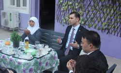 Feke Kaymakamı Yamakoğlu’ndan Gazi ve Şehit ailesine anlamlı ziyaret