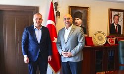 Hakan Yıldırım’dan İl Milli Eğitim Müdürü Aras’a ziyaret