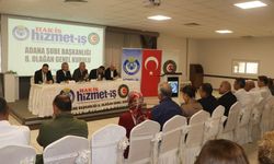 Hizmet-İş Sendikası Adana Şubesi başkanlığına yeniden Bekir Hakan Durna seçildi