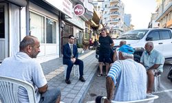Karataş Kaymakam Vekili Ozan Onu esnafın taleplerini dinledi