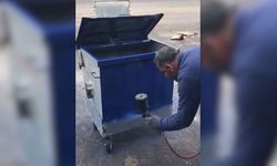 Karataş’ta eski konteynerler onarılıp yeniden kullanılıyor